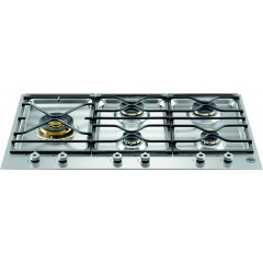 Bertazzoni PM36 5 S0X Εστία Αερίου Αυτόνομη 90x52cm Inox Bertazzoni PM36 5 S0X Εστία Αερίου Αυτόνομη 90x52cm Inox